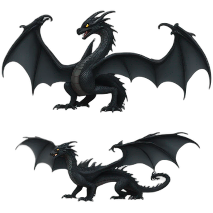Black Dragon emoji