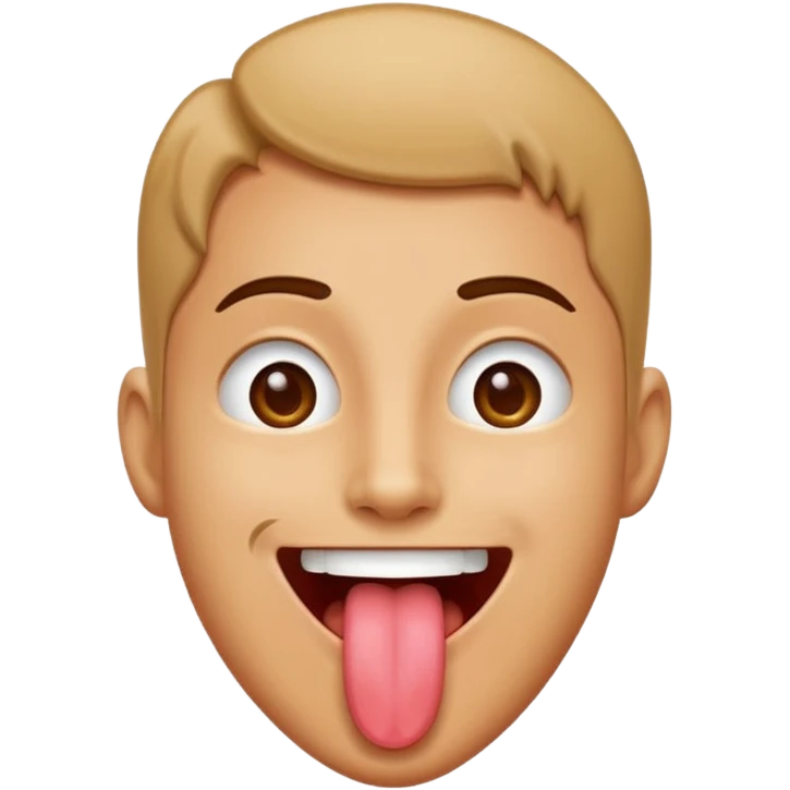 Mad with tongue out  emoji