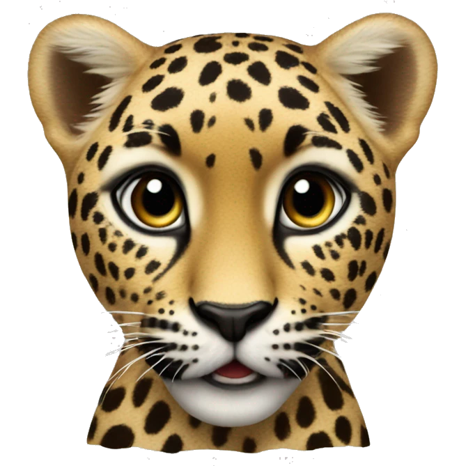 Panterprint hartje  emoji