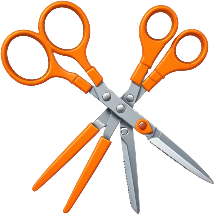 kid scissors emoji