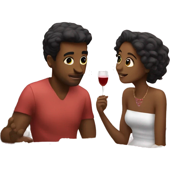 Dîner romantique  emoji
