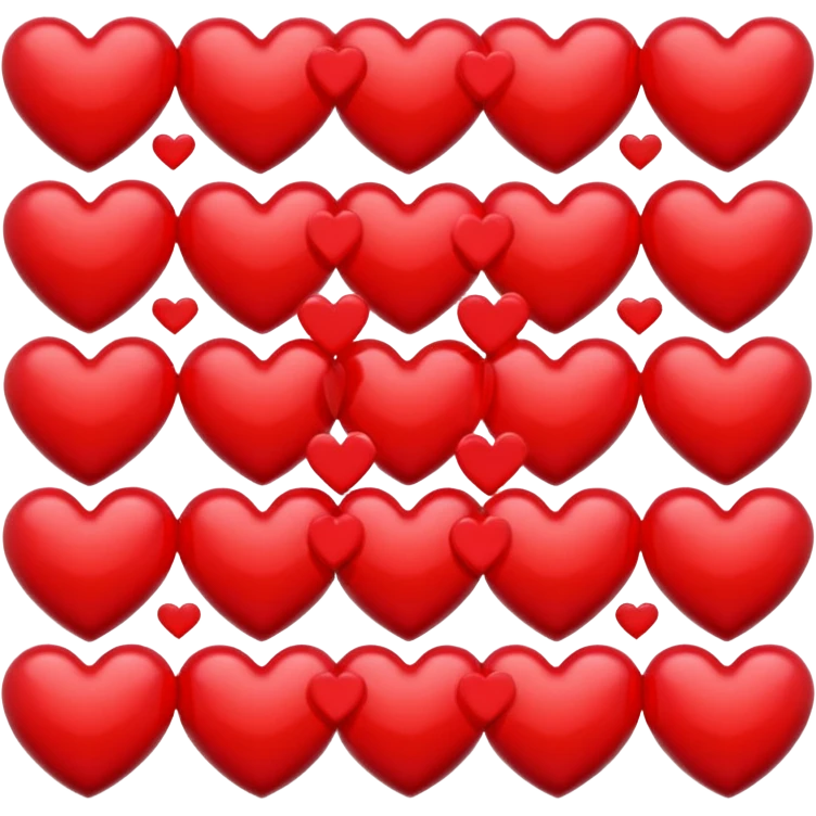 Make a meme emoji using hearts emoji