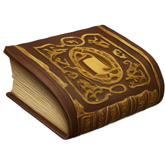 Book telling a long story in prose emoji