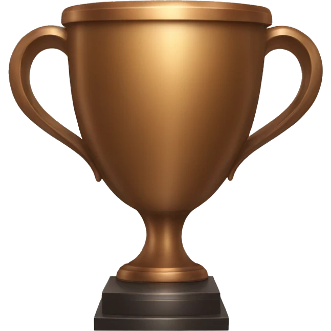 bronze trophy emoji