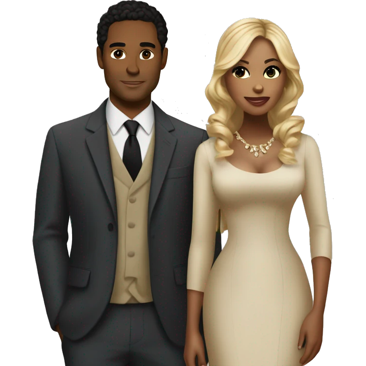 dan and serena from gossip girl emoji