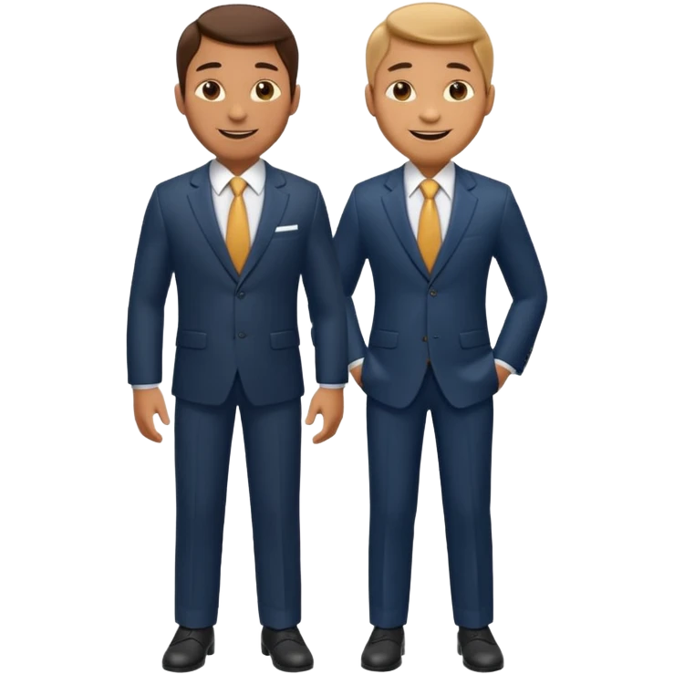 businessman celebrating full body emoji