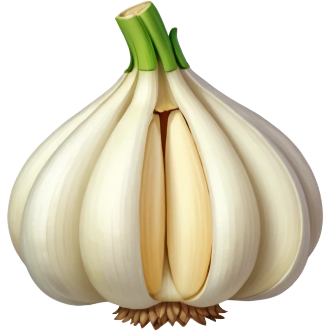 a clove of garlic emoji