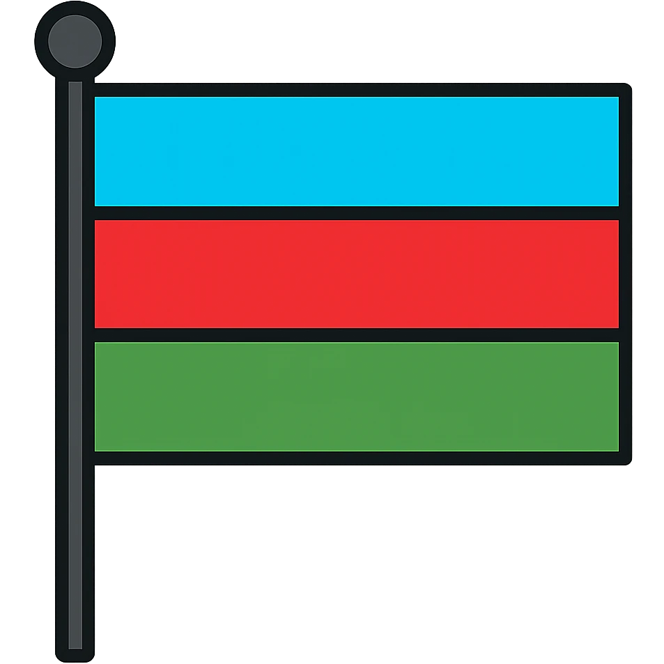 Make the flag colors vivid and highly saturated, keep the design and style the same, no text, with no background. The style should remain consistent with the original image. emoji