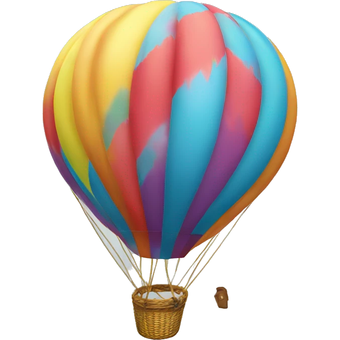 Hot air ballon emoji