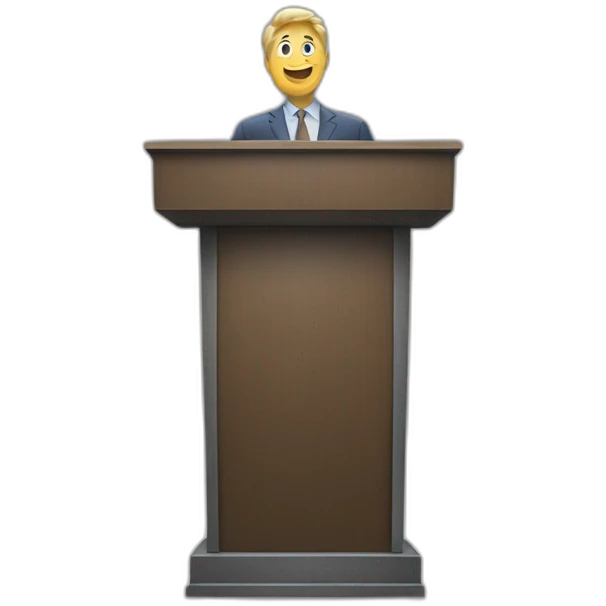 Leadership podium emoji