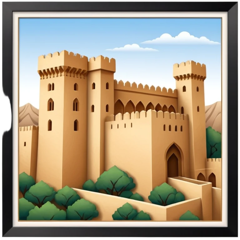 Alhambra castle emoji
