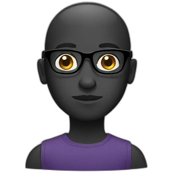 black-glasses emoji