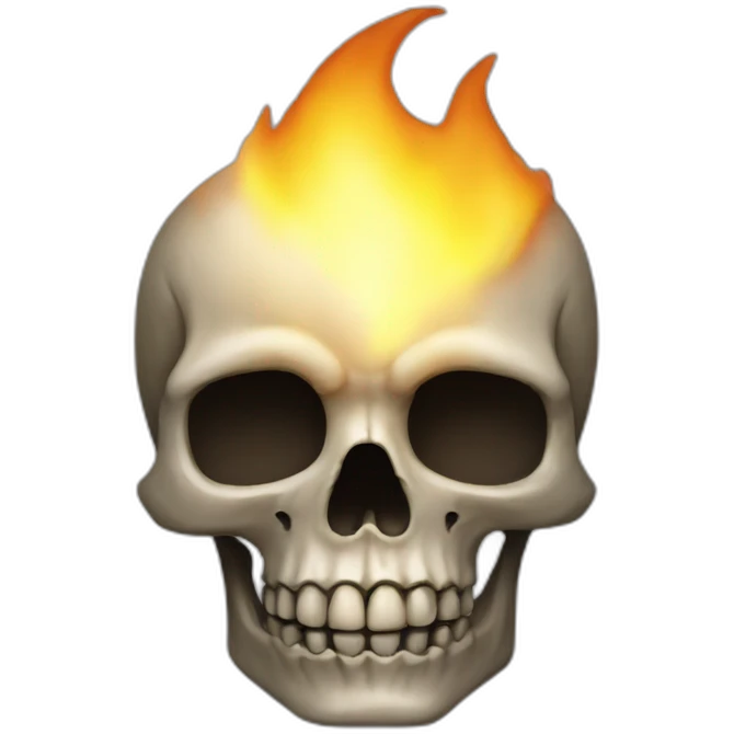 skull-torch emoji