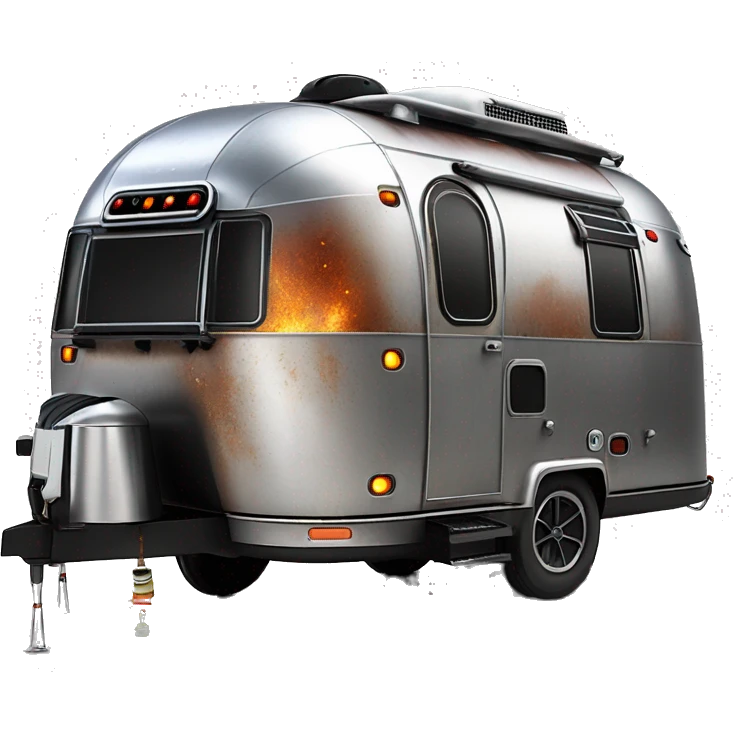 Darth Vader’s airstream rc caravan rusted  emoji