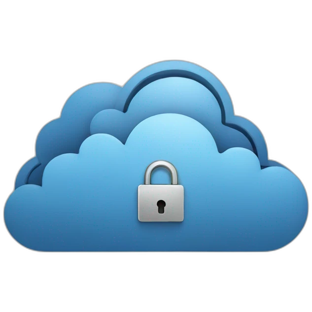 cloud data security emoji
