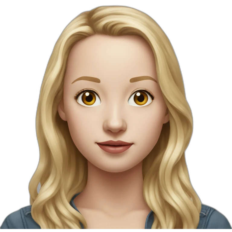 Marion marechal lepen hyperrealistic emoji