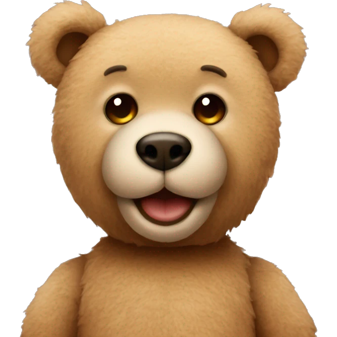 Teddy bear emoji