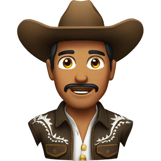 Mexican cowboy  emoji