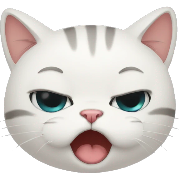 Cat crying emoji