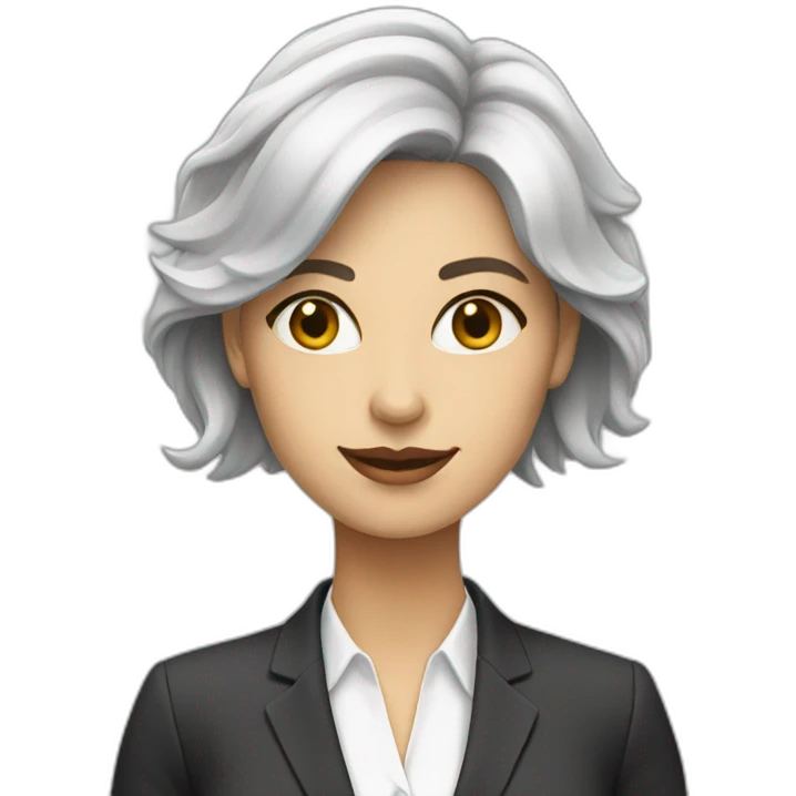 woman-white-skin-in-suit emoji