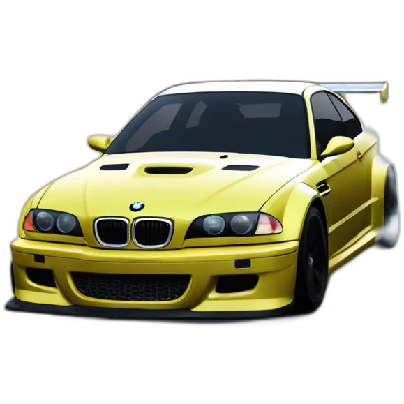 BMW M3 GTR Need for speed emoji