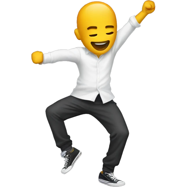 Dabbing emoji