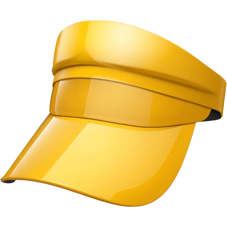 Sun Visor,yellow emoji