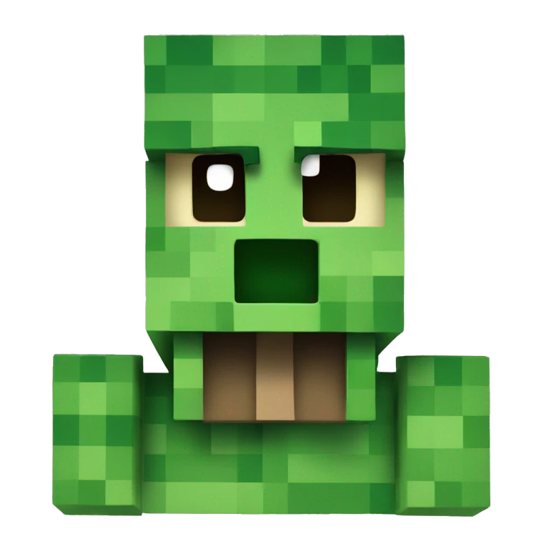 Minecraft creeper emoji