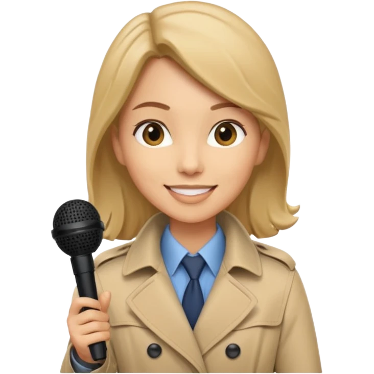 field reporter from Newschannel emoji