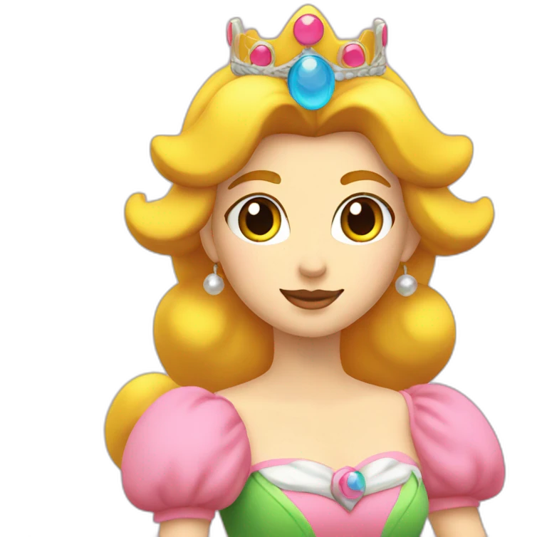 princess peach emoji