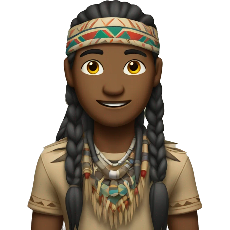 welcoming tribal person emoji