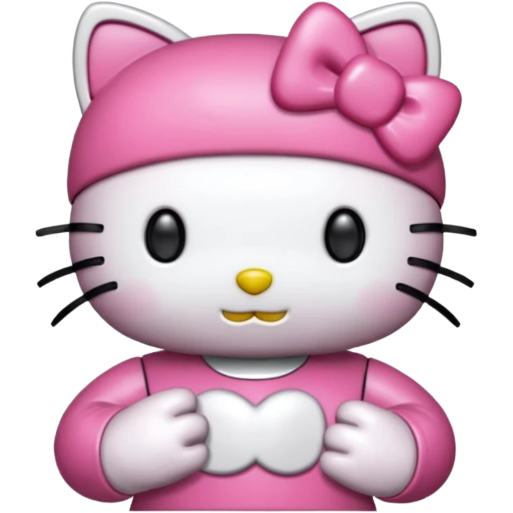 metallisorvi jossa on hello Kitty värit ja teema emoji