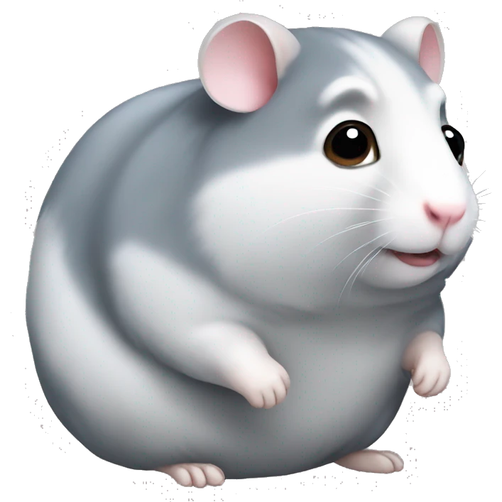 big gray hamster emoji