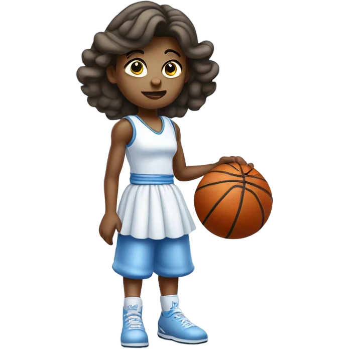 Cinderella playing basketball  emoji