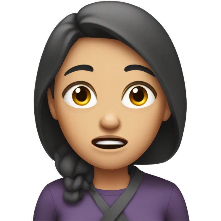 Mom being mad  emoji