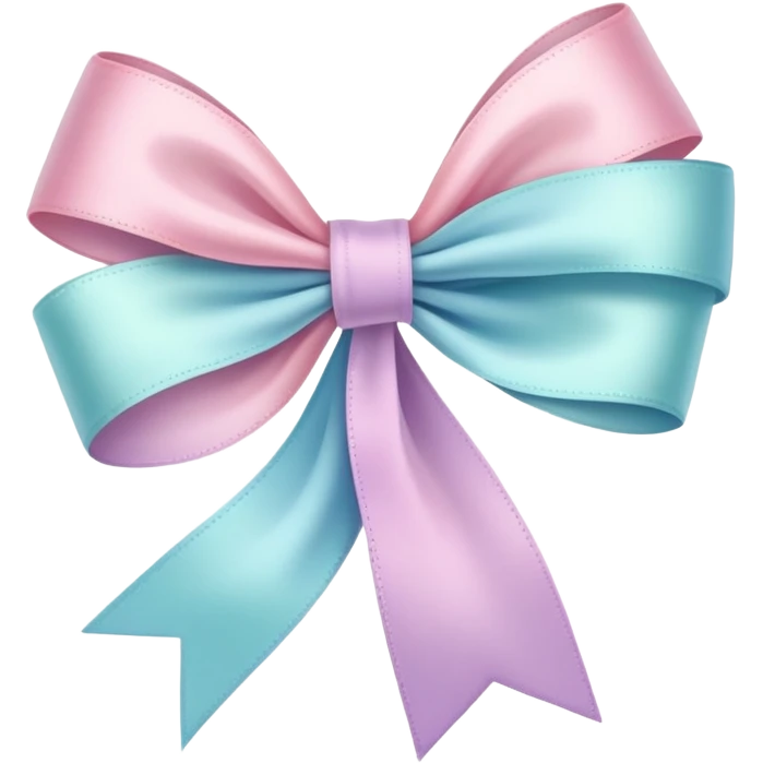 A pretty ribbon  emoji