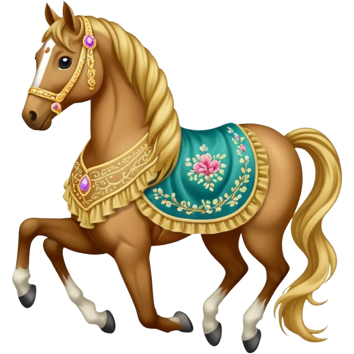 Horse in a dress  emoji