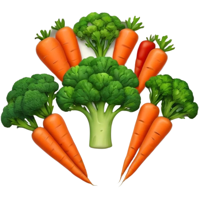 vegetable plate emoji