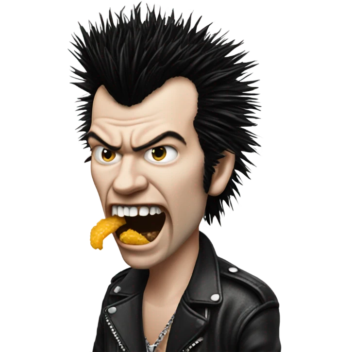 sid vicious biting emoji