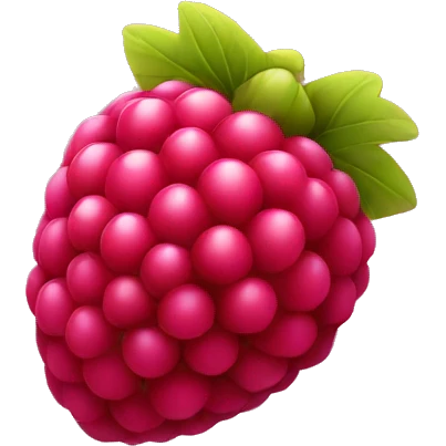 Raspberry emoji