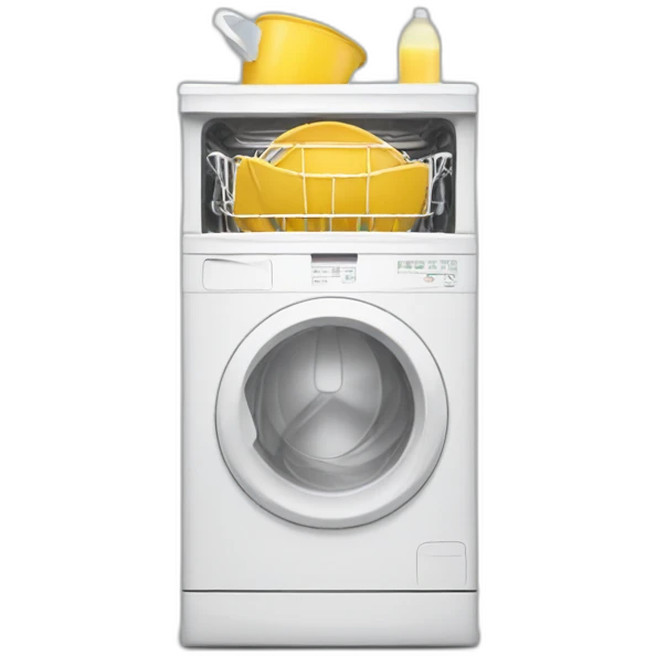 Dishwasher-perspective-white emoji