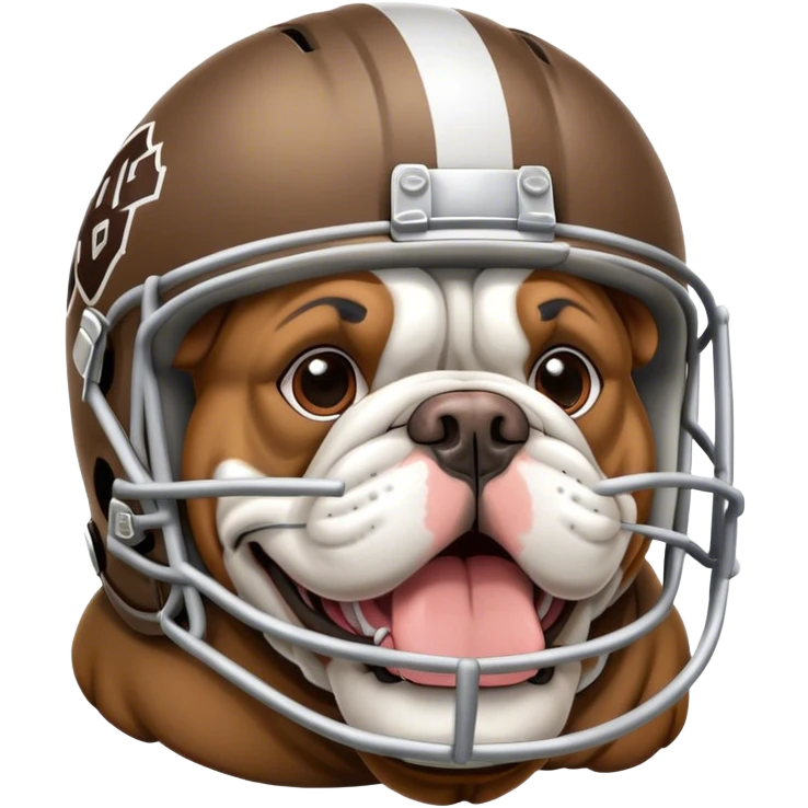 Football Bulldog emoji