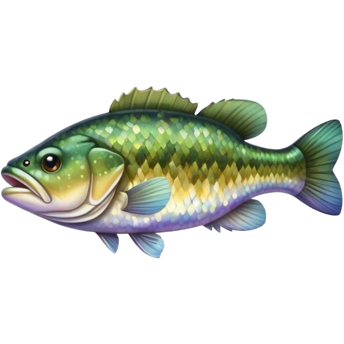 Small mouth bass emoji