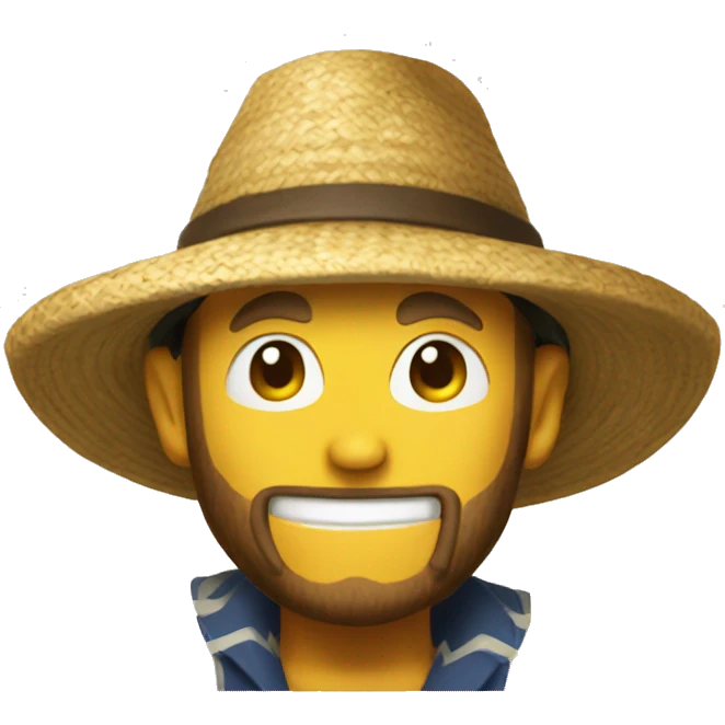 Strawhat emoji