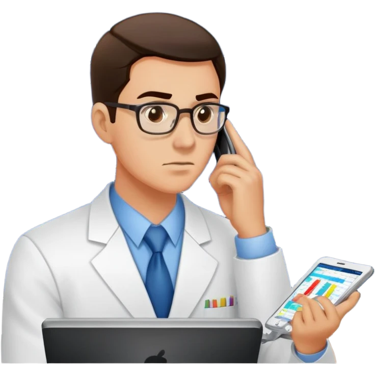 trader sweating while watching stock charts, color #0BD794 emoji