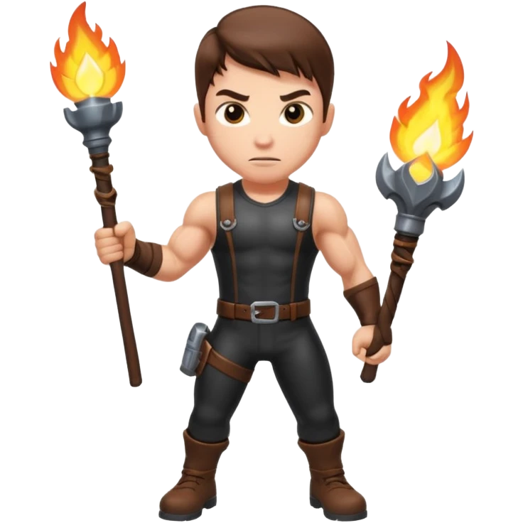 Video game raider emoji