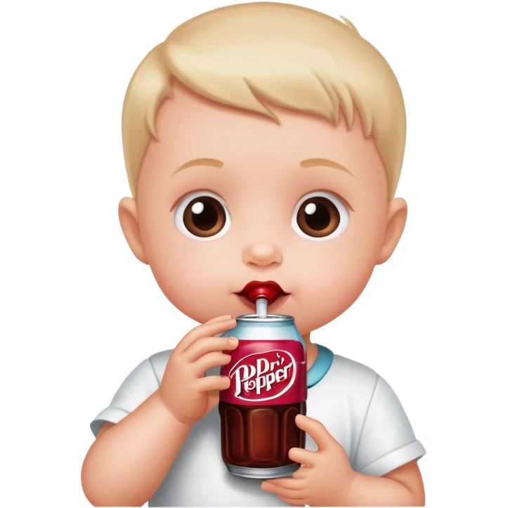 baby drinking dr pepper emoji