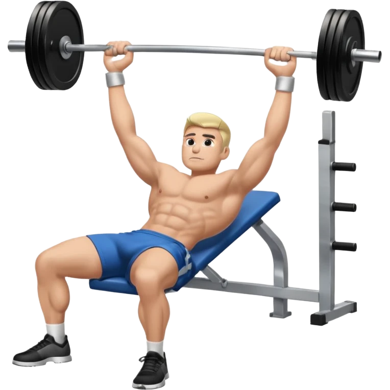 bench press with barbell emoji
