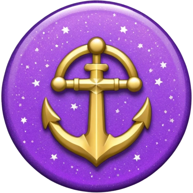 patente militar baixa roxa com glitter emoji