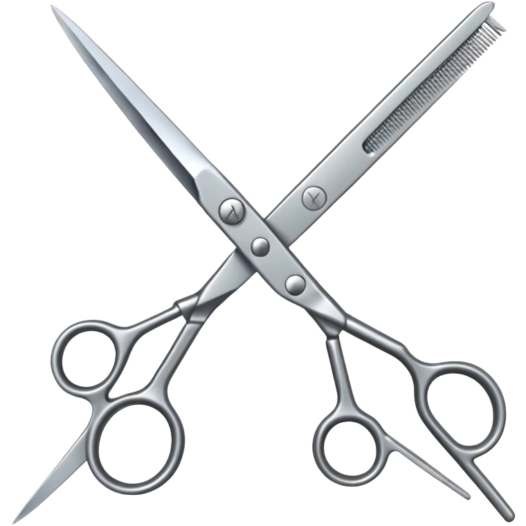hairdressing scissors emoji